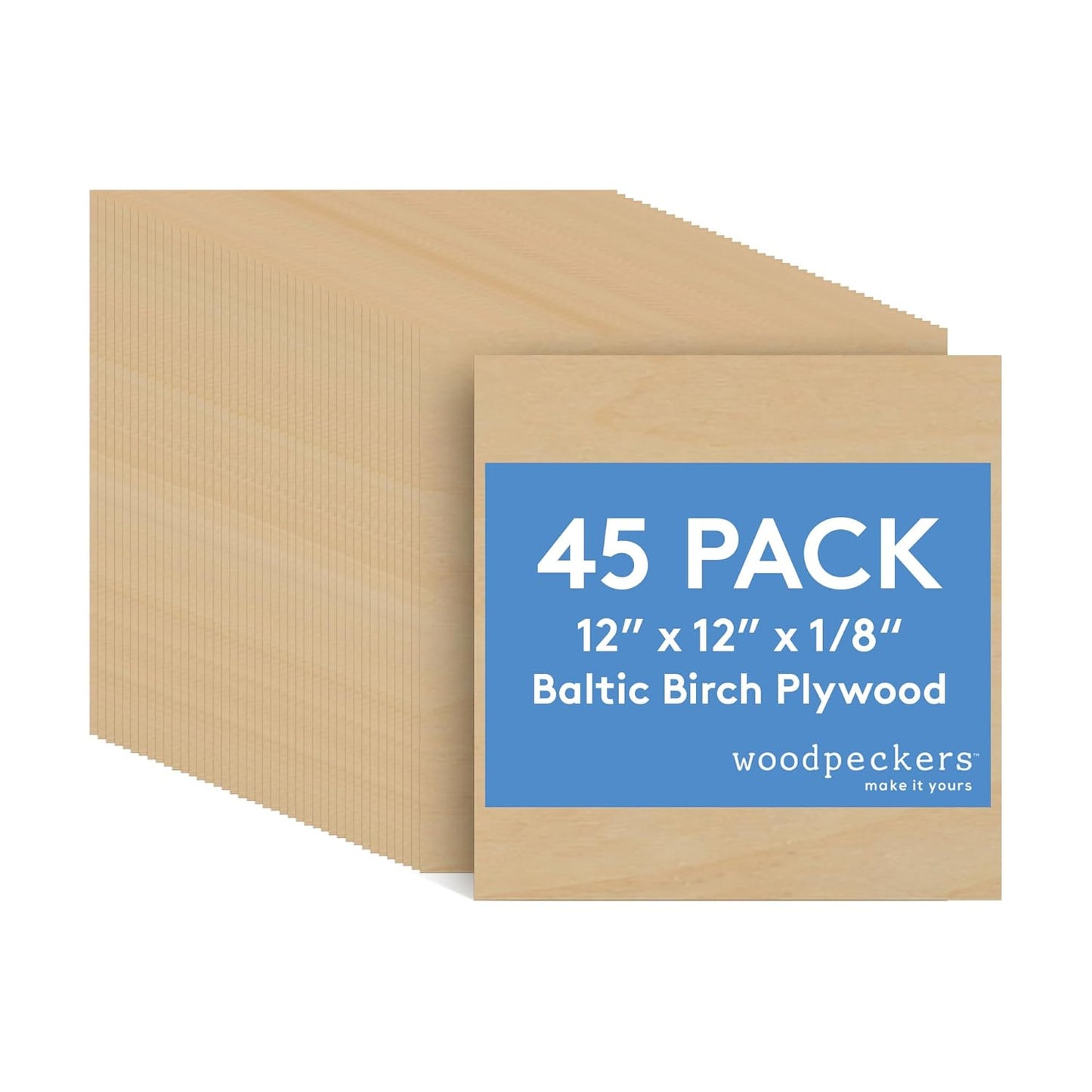 3 mm Baltic Birch Plywood Sheets for Crafting and Woodworking