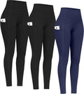 PHISOCKAT High Waist Yoga Pants with Pockets - Tummy (Style 2CDP)