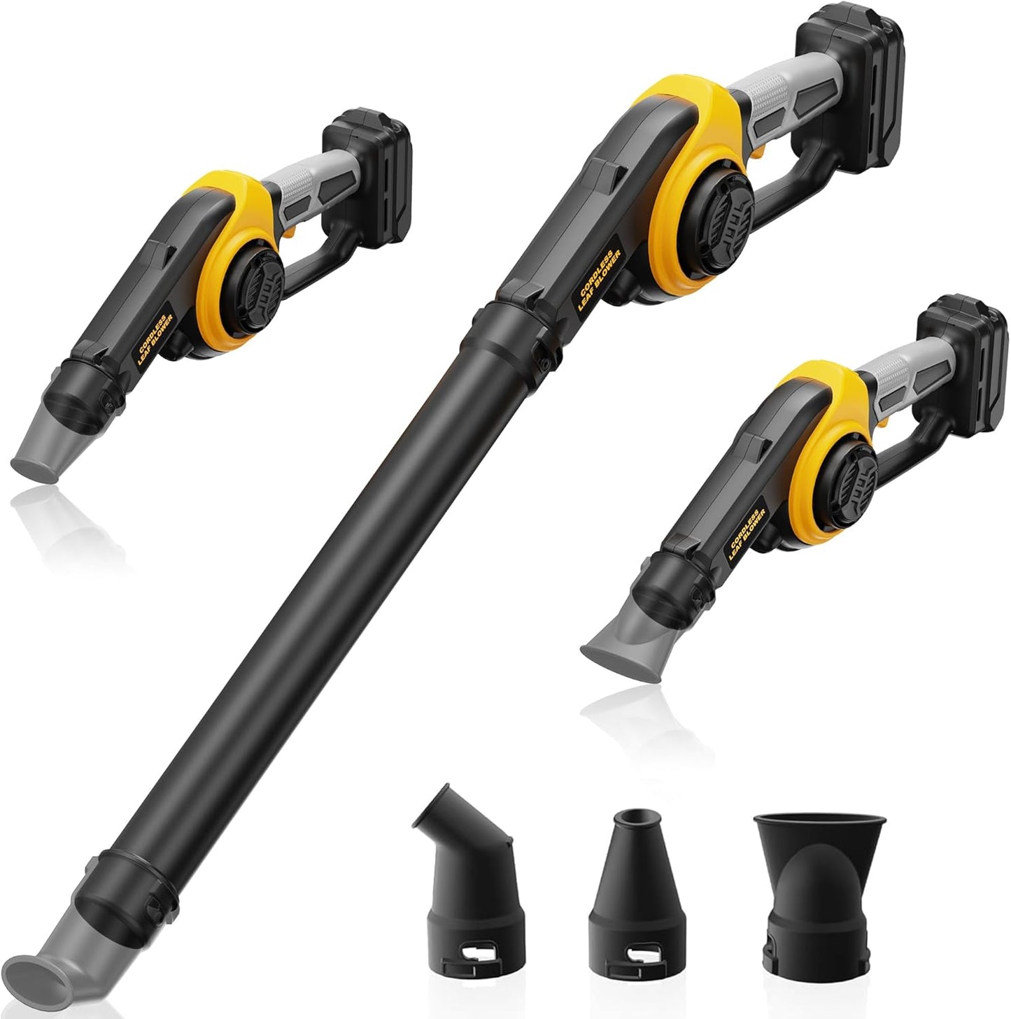 Cordless Leaf Blower with 200MPH Speed for Easy Cleanup