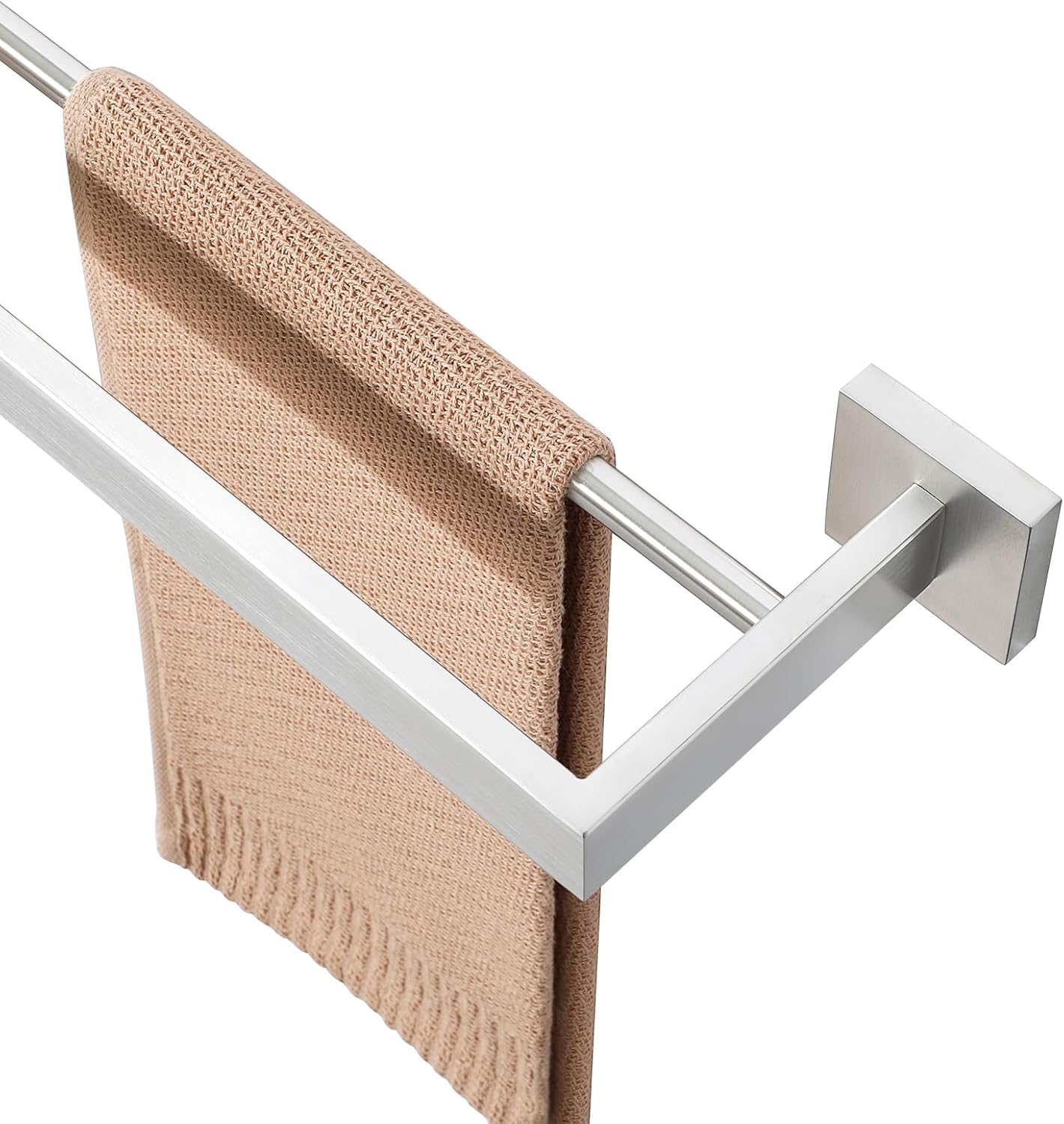 Alise Bathroom Double Towel Bar 22 inch for Modern Spaces