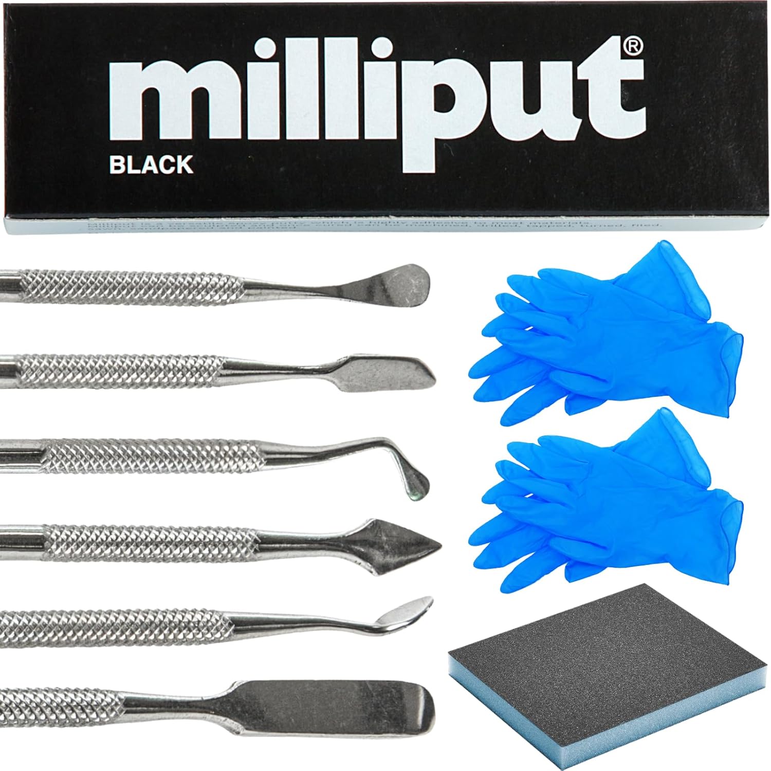 Milliput Epoxy Putty 10 Piece Set for Quick Repairs and Crafts