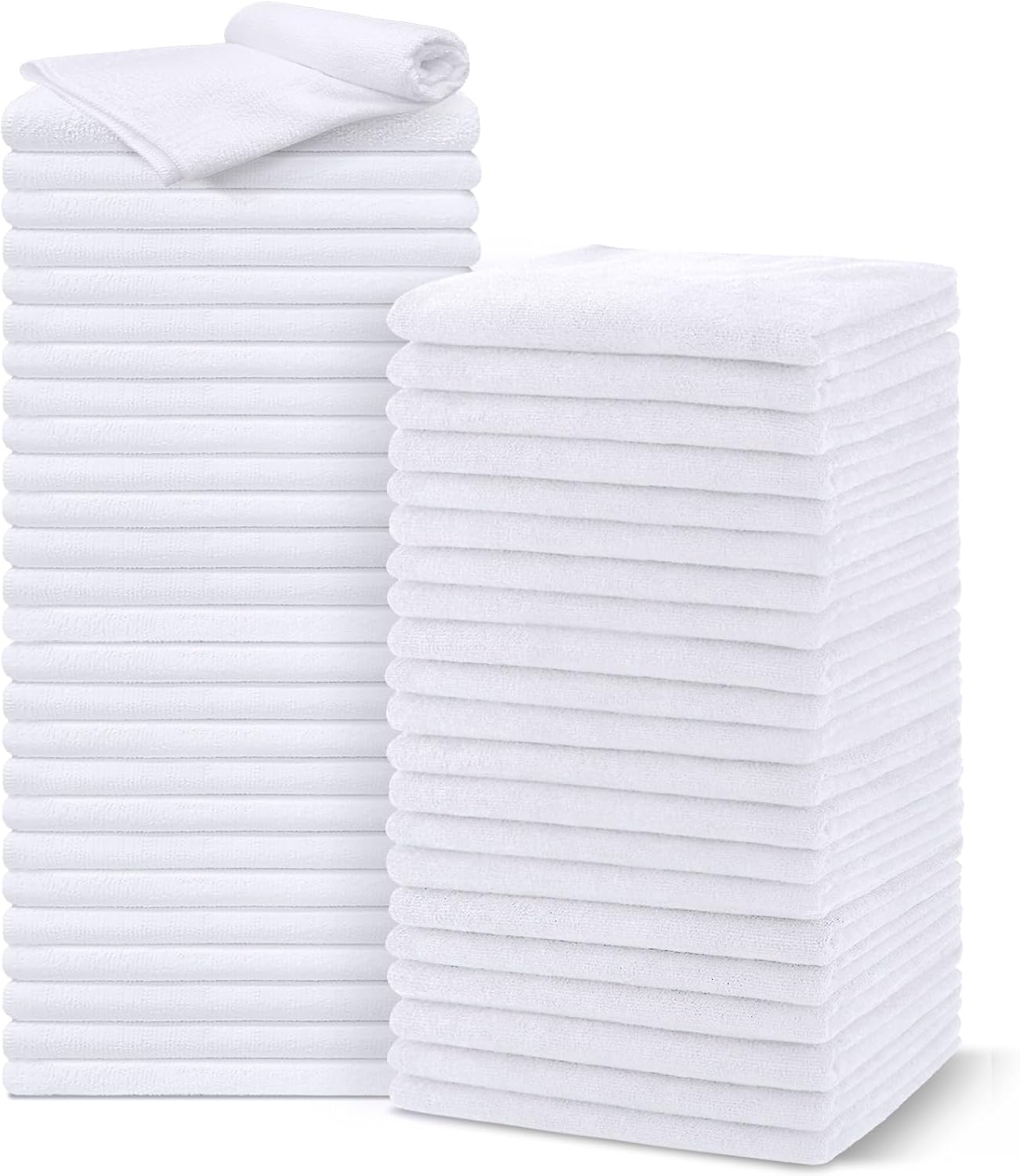 Super Soft Microfiber Salon Towels 48 Pack for All Uses