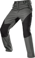 FREE SOLDIER Men's Fleece Lined Outdoor Cargo Hiking Pants - Warm 3D