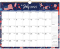 Calendar 2025-2026 Wall Calendar 18 Month - Floral Planner