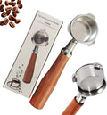 Espresso Portafilter 54mm Bottomless Compatible with Breville