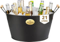 Large 5.5 Gallons Beverage Tub for Parties and Gatherings