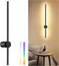 23.6 in Battery Operated Wall Sconce - Rechargeable Dimmable LED