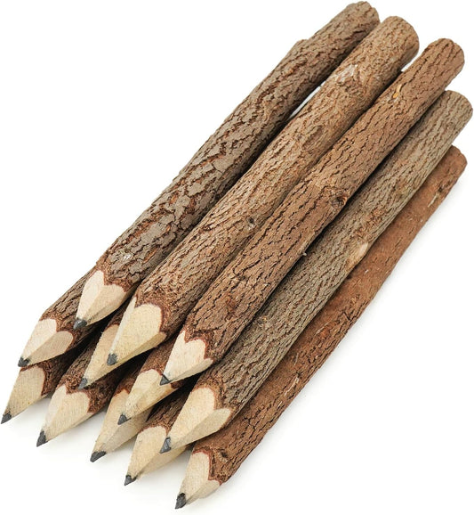 Rustic Twig Pencils by BSIRI - 12 Birch Gifts