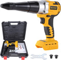 Cordless Rivet Gun Tool for Dewalt 20V Max Battery - Brushless Power