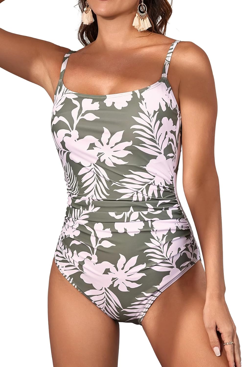 Eomenie Women's One Piece Swimsuits for Tummy Control and Style