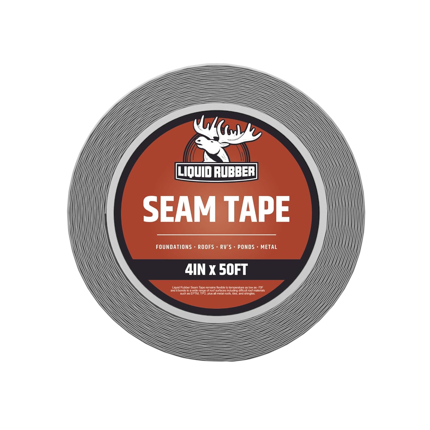 Liquid Rubber Peel and Stick Seam Tape for Roof Repairs and More