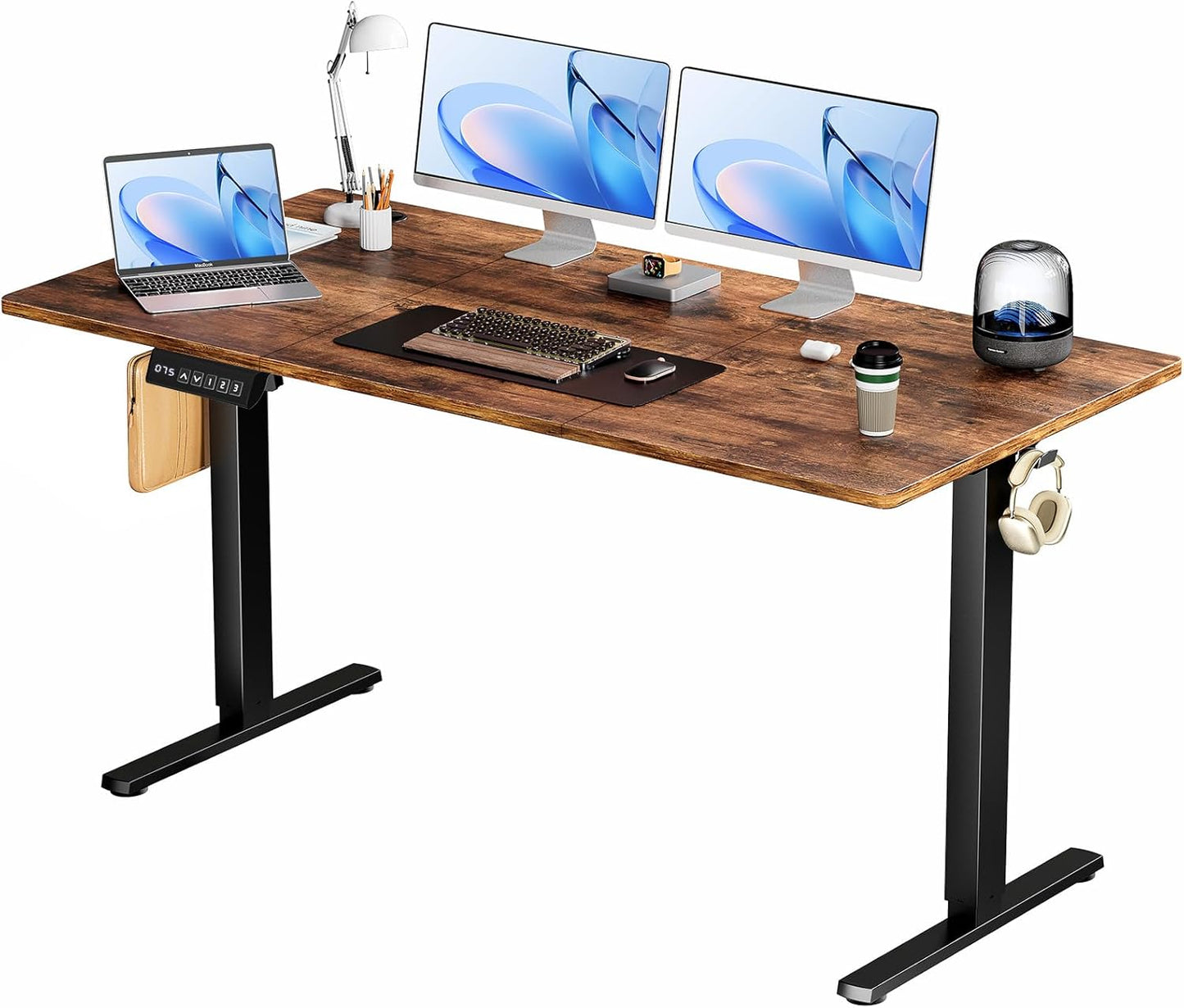 Adjustable Height Electric Standing Desk for Home Office Use