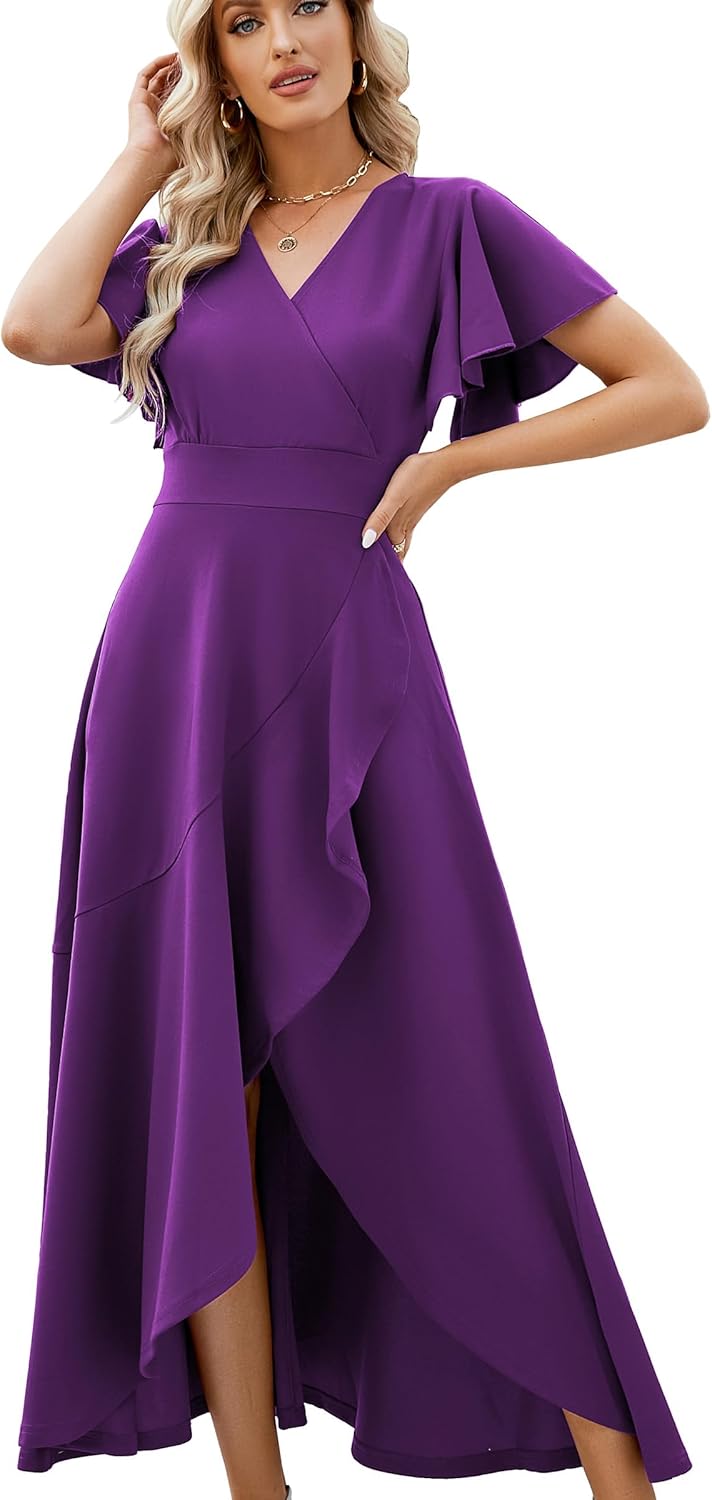 Elegant Long Black Formal Dresses for Women Evening Gowns