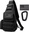 Tactical Shoulder Bag 1000D Molle Military Sling - Durable Compact