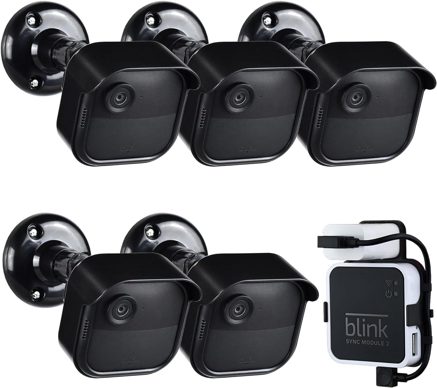 5 Pack Weatherproof Mounts for Blink Outdoor-Cameras