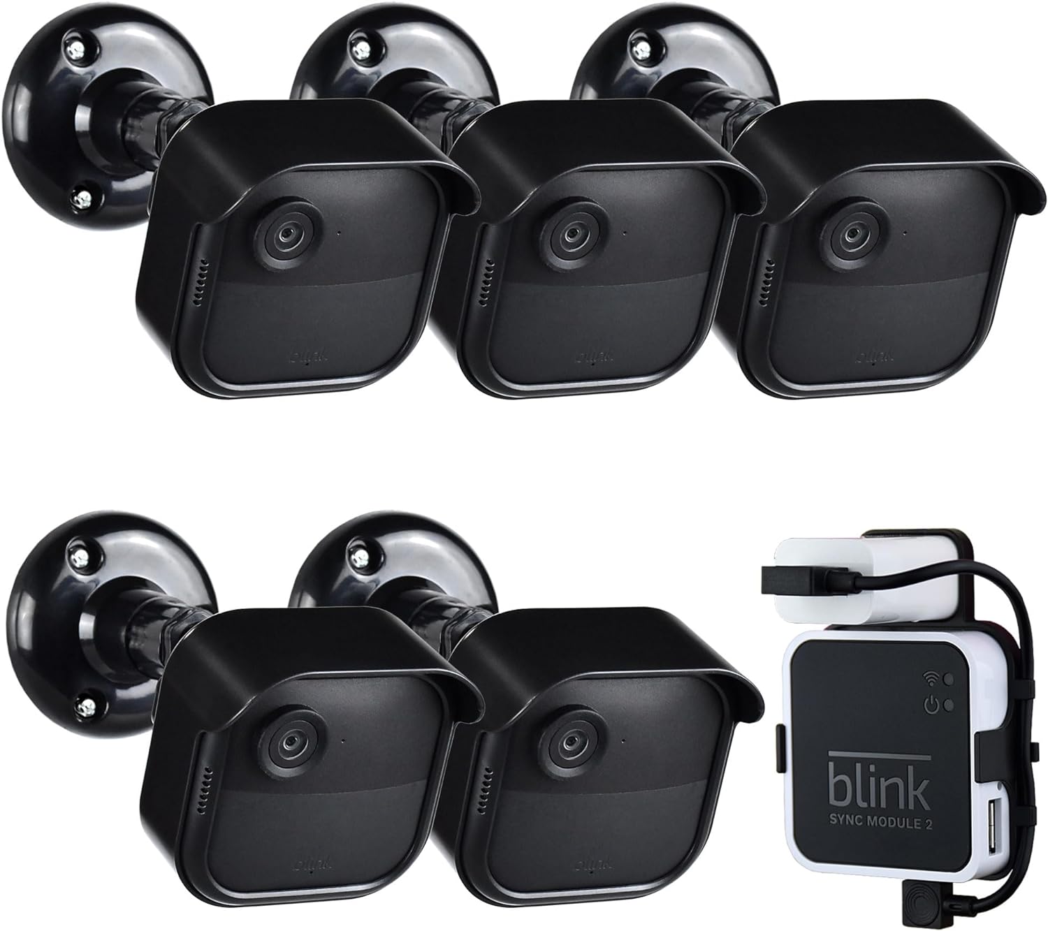 5 Pack Weatherproof Mounts for Blink Outdoor-Cameras
