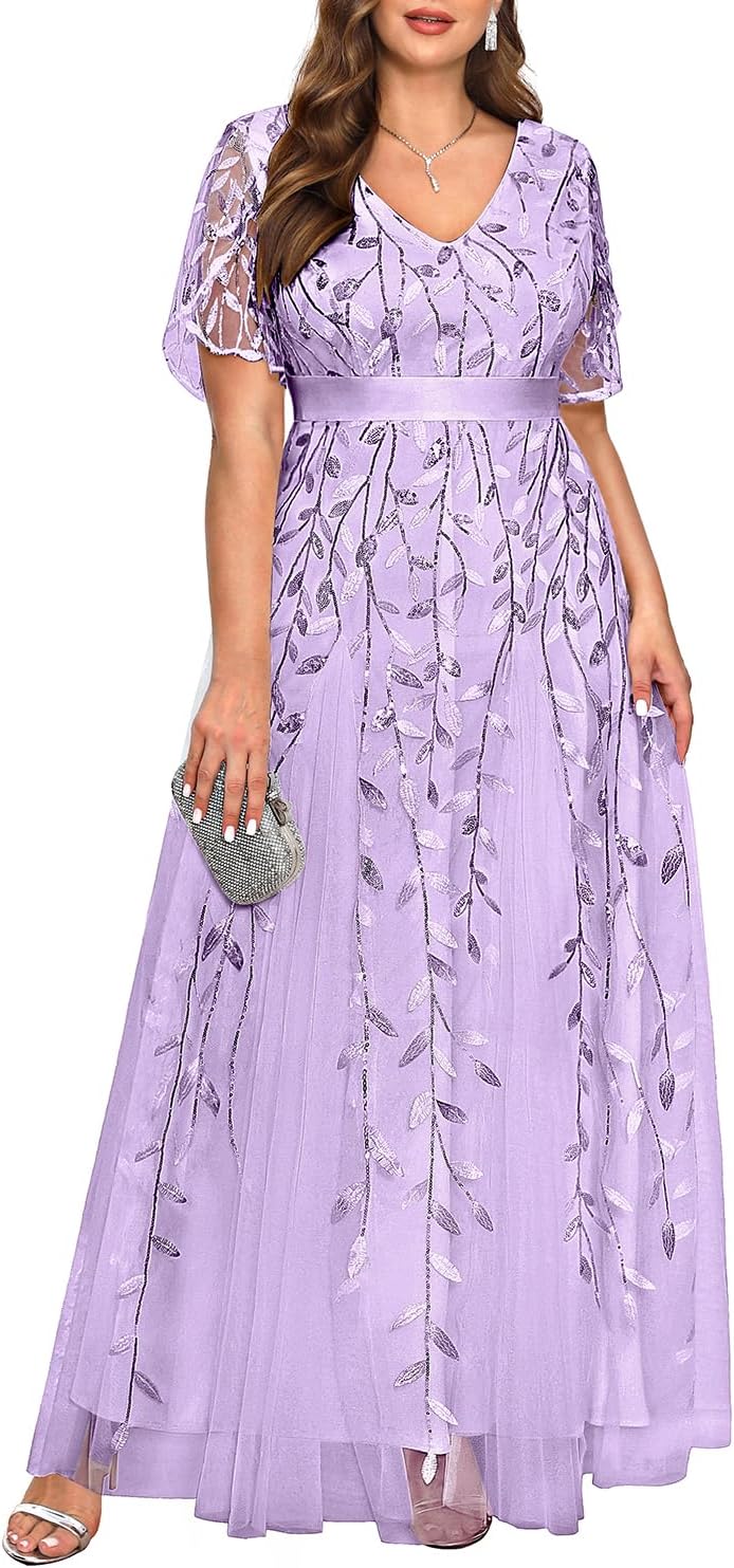 Pinup Fashion Plus Size Formal Dresses for Elegant Occasions