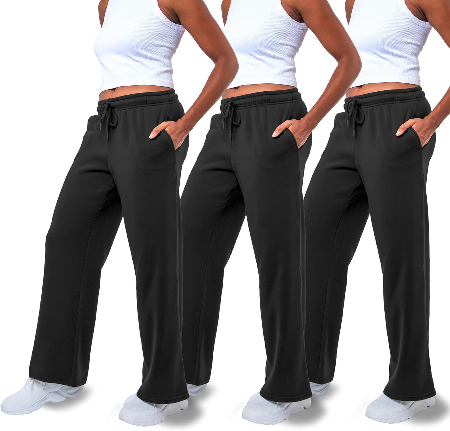 3 Pack Women Sweatpants for Comfort and Style in Every Activity