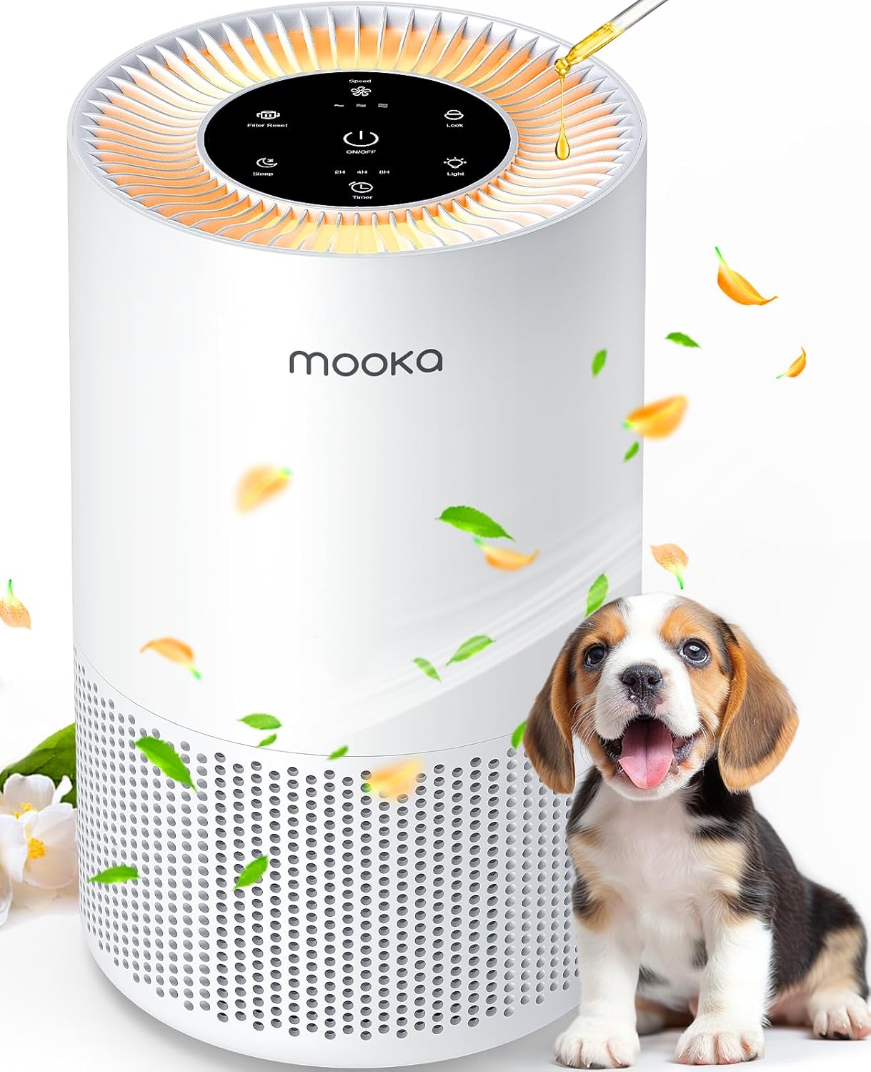 MOOKA H13 HEPA Air Purifier | Large Room | Pets | Clean Air