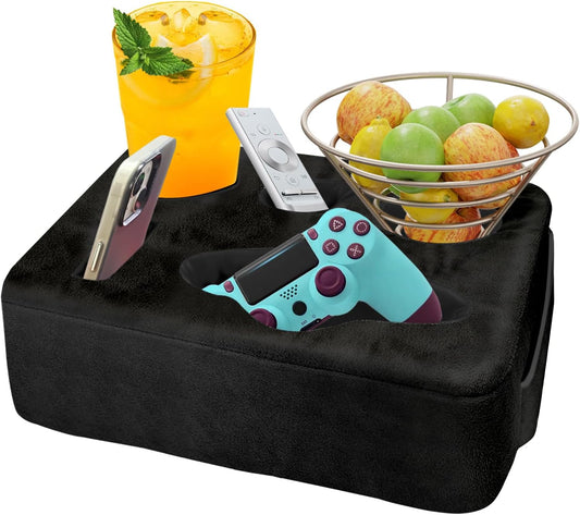 Couch Bed Cup Holder Pillow for Drinks and Snacks Anywhere