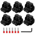 Joinfworld 2 Port Insulated Multi Tap Connector for 350MCM-6AWG