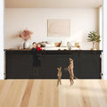 48in Tall Retractable Baby Gate for Large Openings - Extra Wide 135in