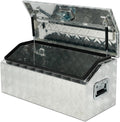EASYBERG 30 in Aluminum Trailer Tool Box - Compact Tongue Storage