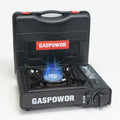 GASPOWOR Portable Butane Stove: Precise Flame, Easy Ignition