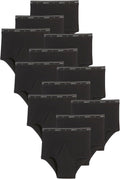 Men's Full Rise Cotton Brief 12 Pack - Breathable Comfort