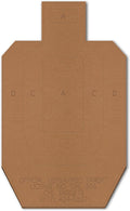 Official USPSA Cardboard Torso Target 18.12in x 29.93in - Competition