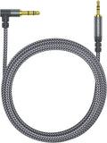 3.5mm to 2.5mm Aux Audio Cable (6.6FT) - 90 Degree Right Angle Cord