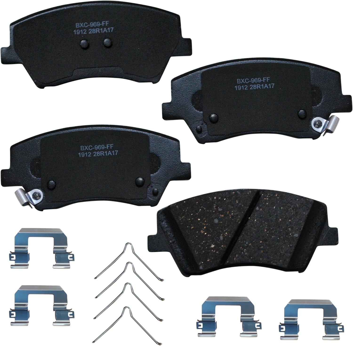 Bendix Premium SBC1912 Ceramic Brake Pads for Hyundai Elantra