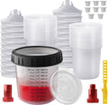 Disposable Paint Mixing Cup 20 Ounce Kit - Easy Mix, Spray & Store