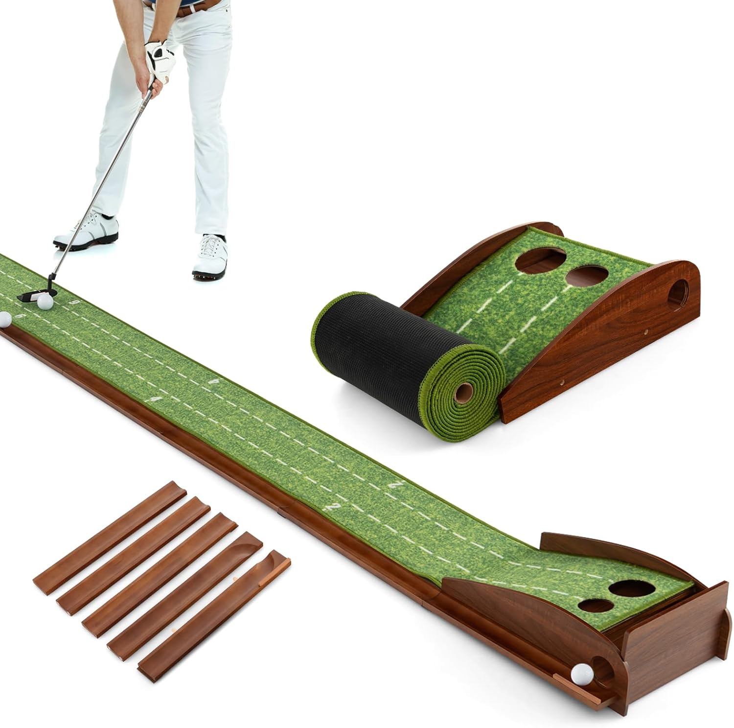 Goplus 10FT Putting Mat - Improve Your Putting Game!