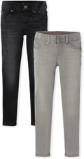 Girls Stretch Denim Jeggings 3 Pack - Soft, Stretchy Everyday Fit