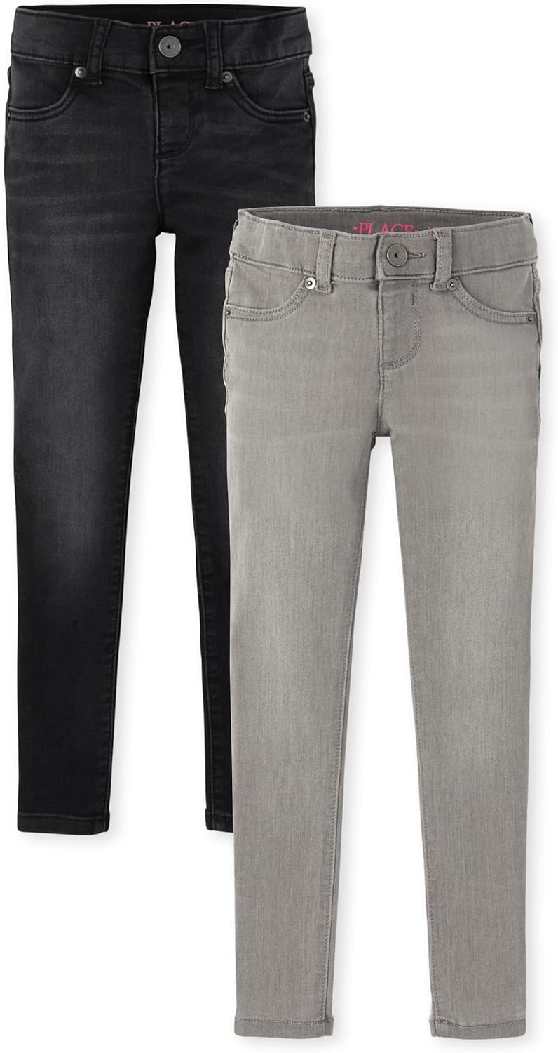 The Children's Place Girls Stretch Denim Jeggings 3 Pack Review