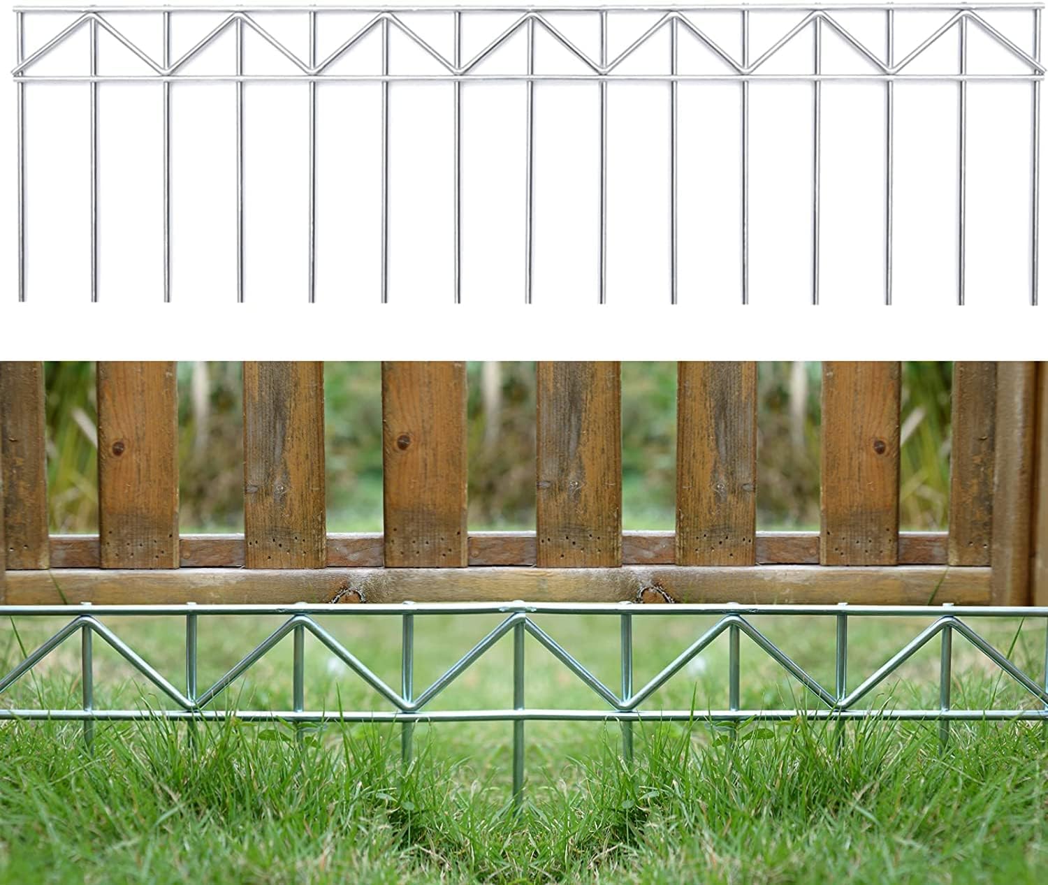 15 Pack 32in L x 10in H Animal Barrier Fence for Dogs Outdoor