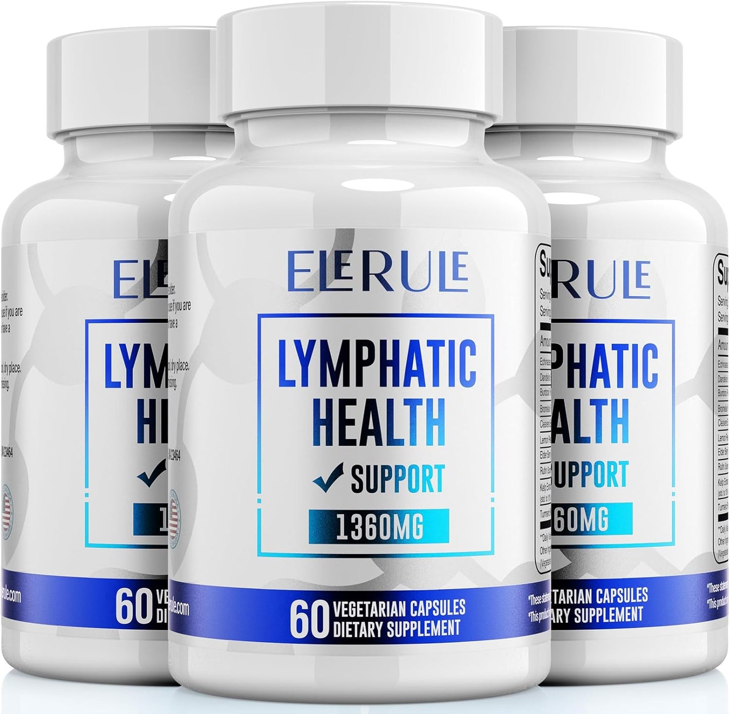 Lymphatic Support Supplement with Dandelion & Echinacea for Wellness
