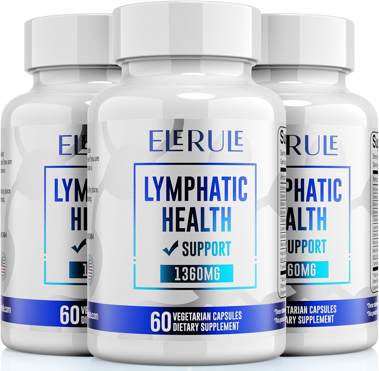 Lymphatic Support Supplement with Dandelion & Echinacea for Wellness