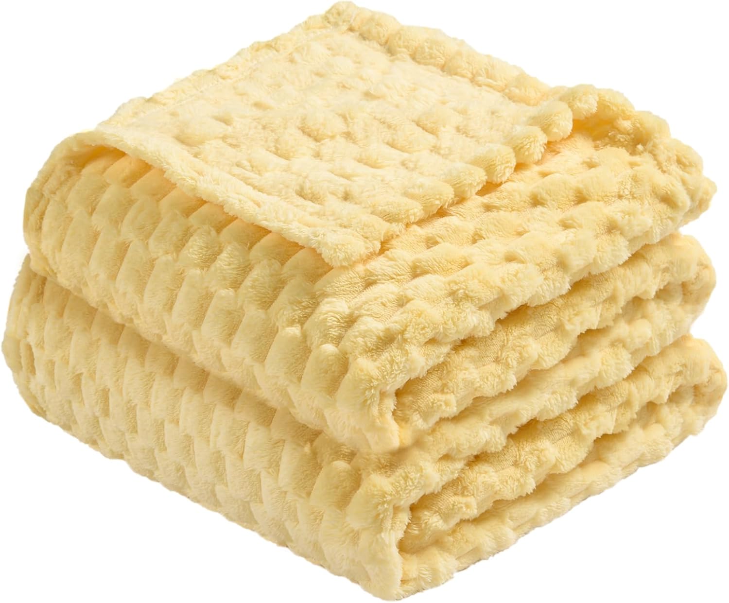 Vessia Flannel Fleece King Size Bed Blanket for Cozy Comfort