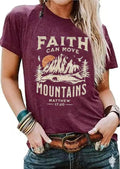 Sun and Mountain Shirt for Women Camping Hiking Shirt - Nature Graphic