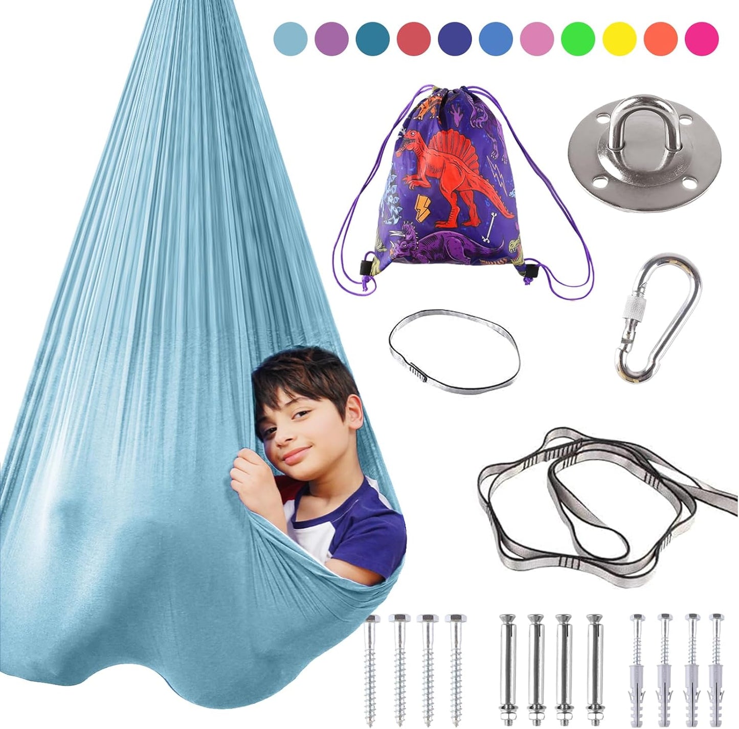 Indoor Therapy Sensory Swing for Kids with Special Needs