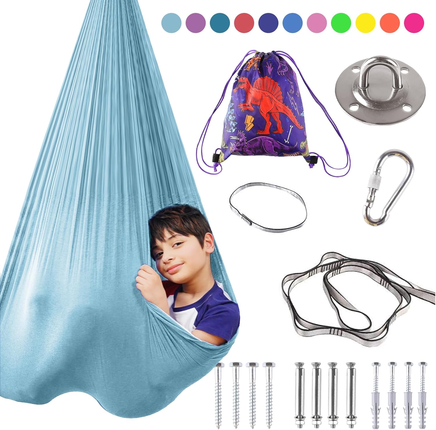 Indoor Therapy Sensory Swing for Kids with Special Needs