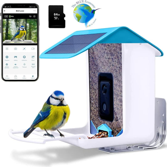 Wireless Smart Bird Feeder - Watch Birds Anywhere!