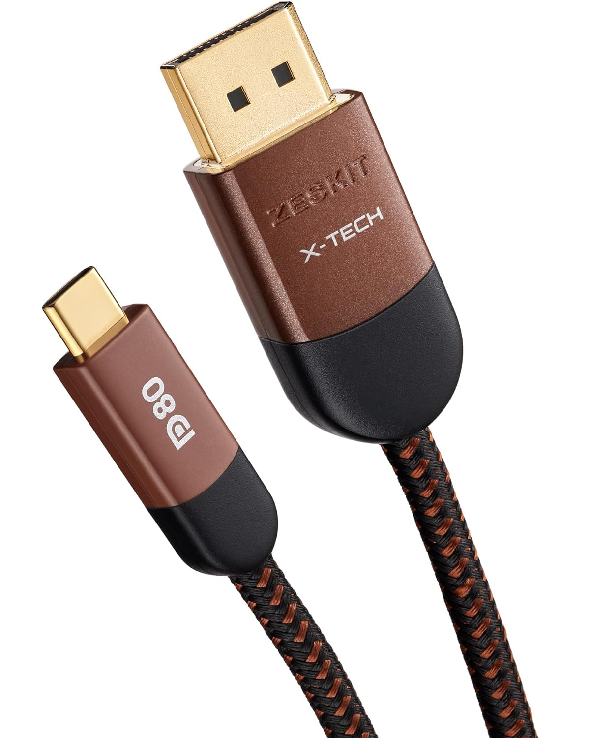 Zeskit X-Tech 80Gbps DP2.1 Cable - Ultimate Display Performance
