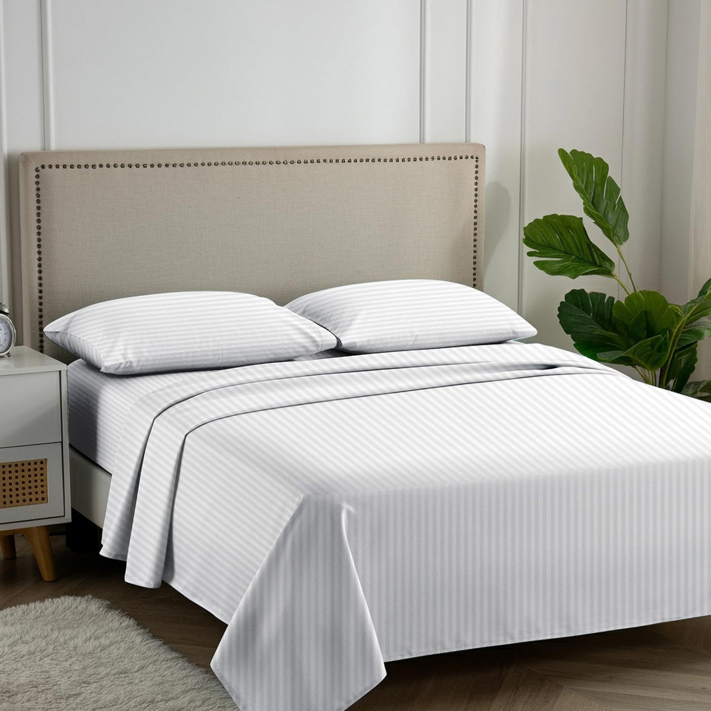 Luxurious 600 Thread Count Egyptian Cotton Queen Sheet Set
