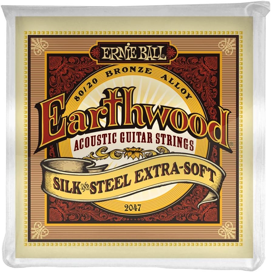 Ernie Ball Earthwood Silk & Steel Extra-Soft Guitar Strings