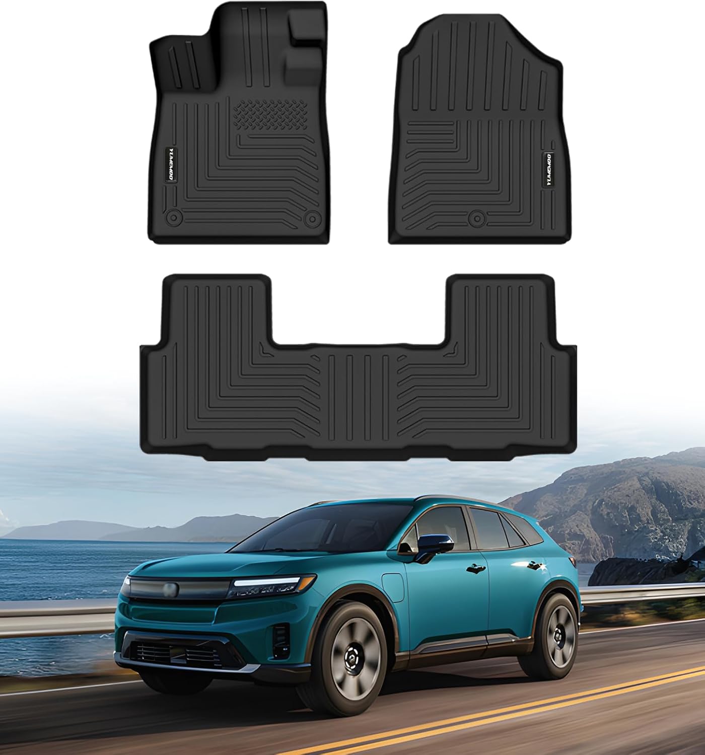 Floor Mats for 2026 Honda Passport RTL/TrailSport All Weather