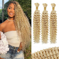 613 Blonde Human Hair for Gorgeous Boho Braids and Styles