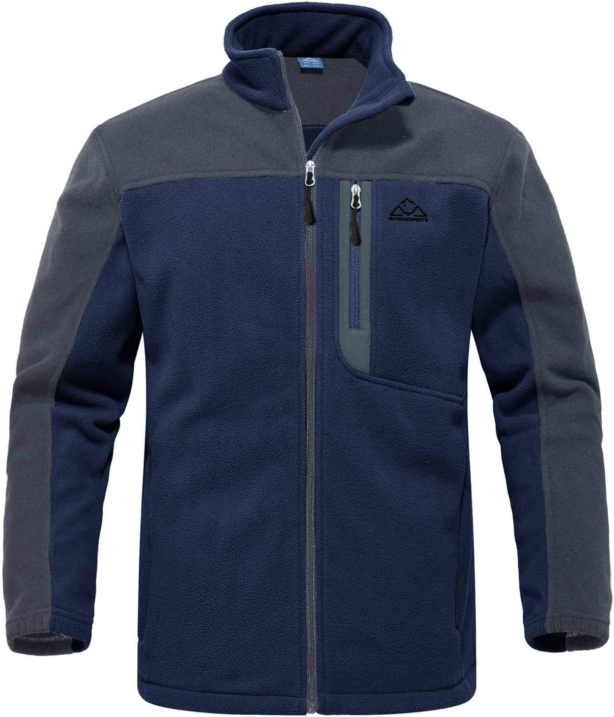Lightweight Outdoor Hiking Jackets for Men - Fleece Coats